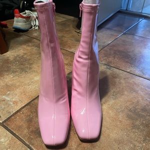 Light pink boots